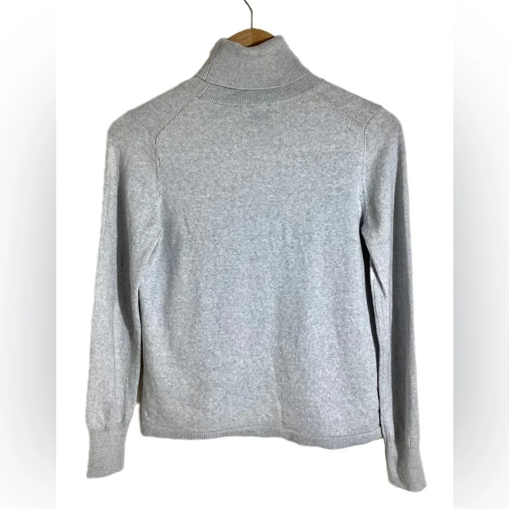 Ann Taylor 100% Merino Wool Turtleneck Sweater M - Picture 6 of 14